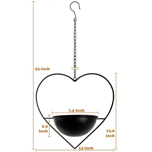 Heart Hanging Planter