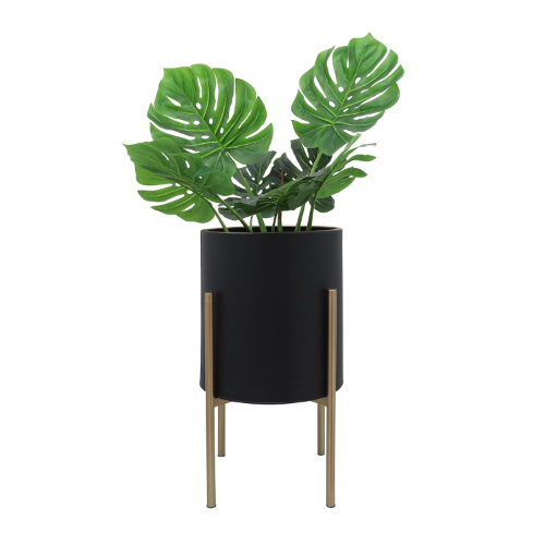 Black Indoor Planter