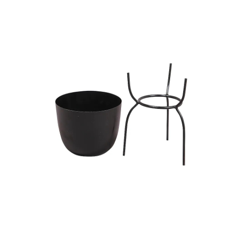 Black Tabletop Planter